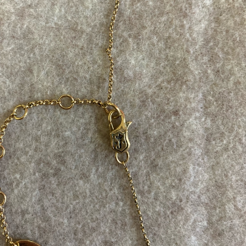 Juicy Couture Gold Rhinestone Star Necklace ⭐️⭐️⭐️ - Picture 6 of 8